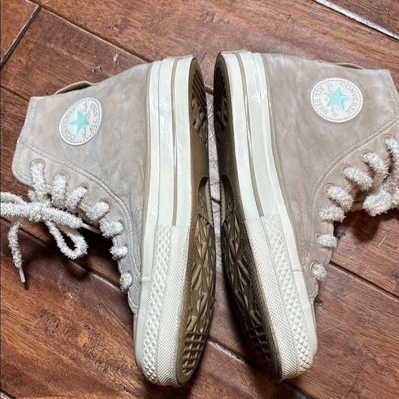 Converse RARE cat inspired hi tops Men4 Woman6 excellent condition - Picture 1 of 14